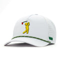 Major Bogeyman white performance golf rope snapback hat