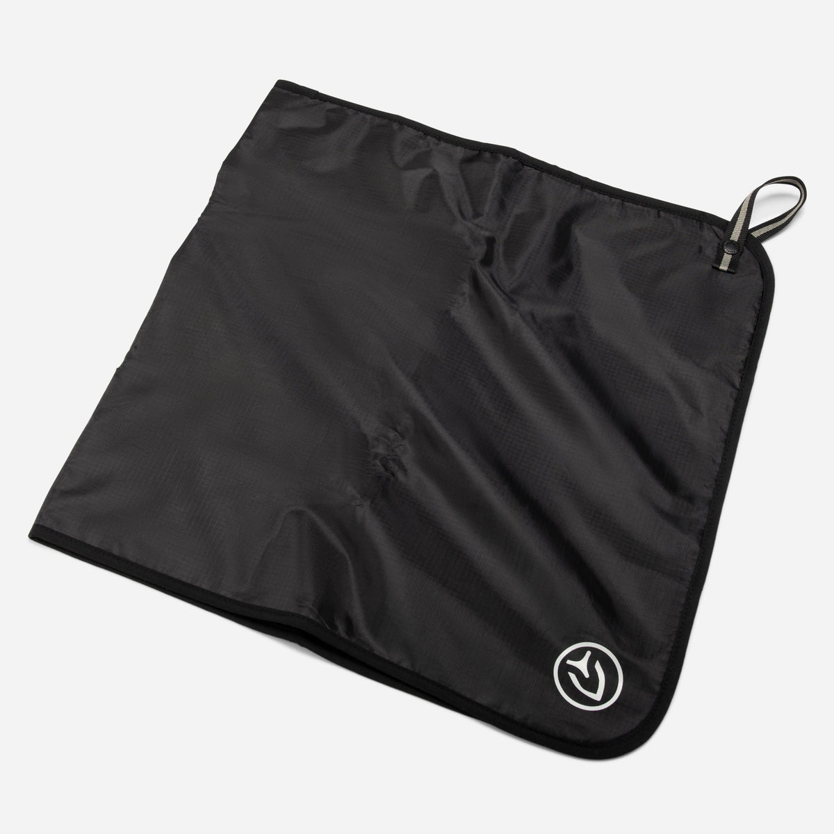 VESSEL Golf Rain Hood Towel in Black
