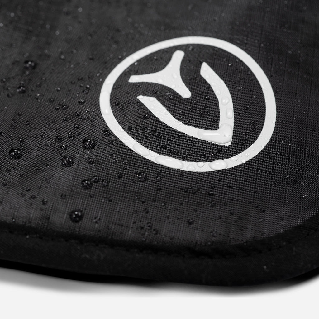 VESSEL Golf Rain Hood Towel in Black