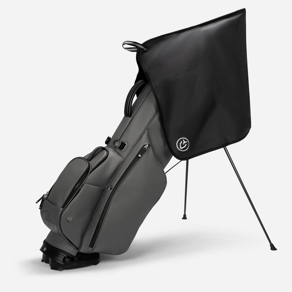 VESSEL Golf Rain Hood Towel in Black
