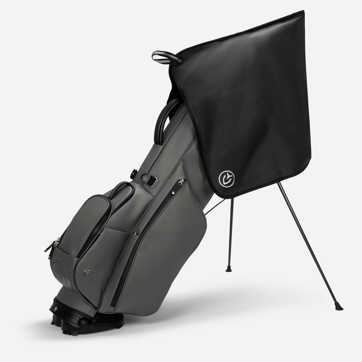 VESSEL Golf Rain Hood Towel in Black